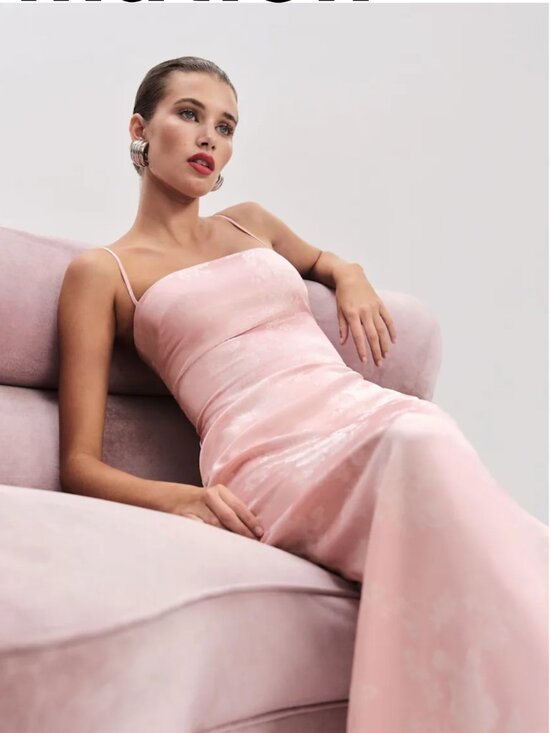 Reformation Dresses & Skirts - NWT Reformation Frankie Powder Pink Dress Size 12